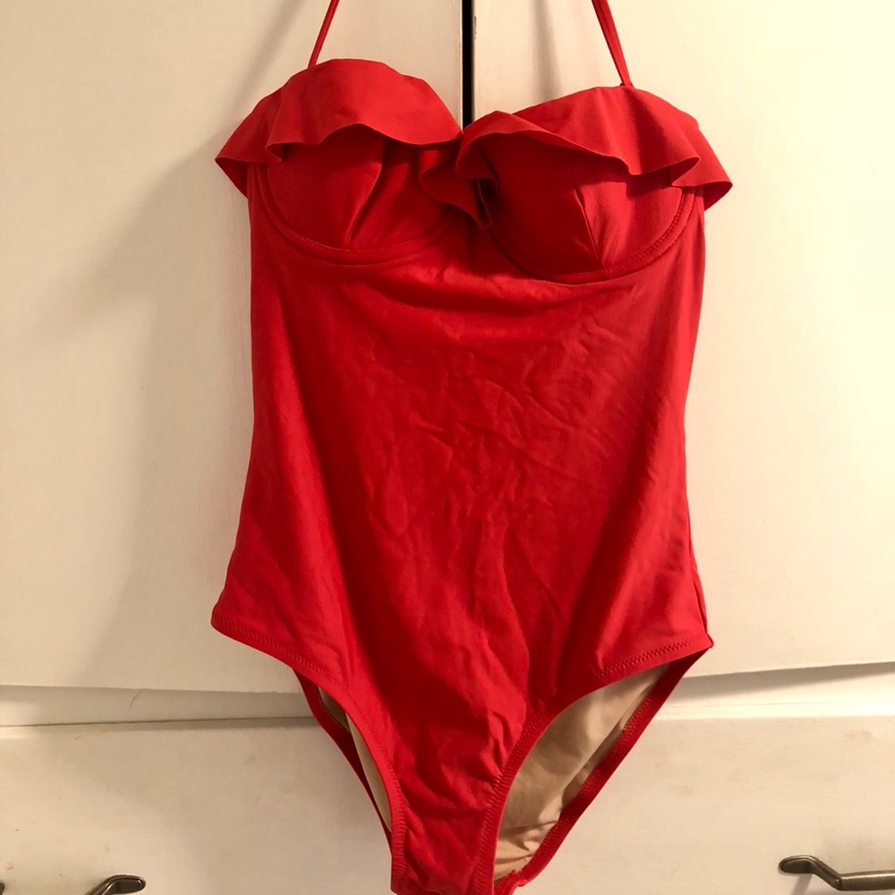 Jcrew one piece swim suit